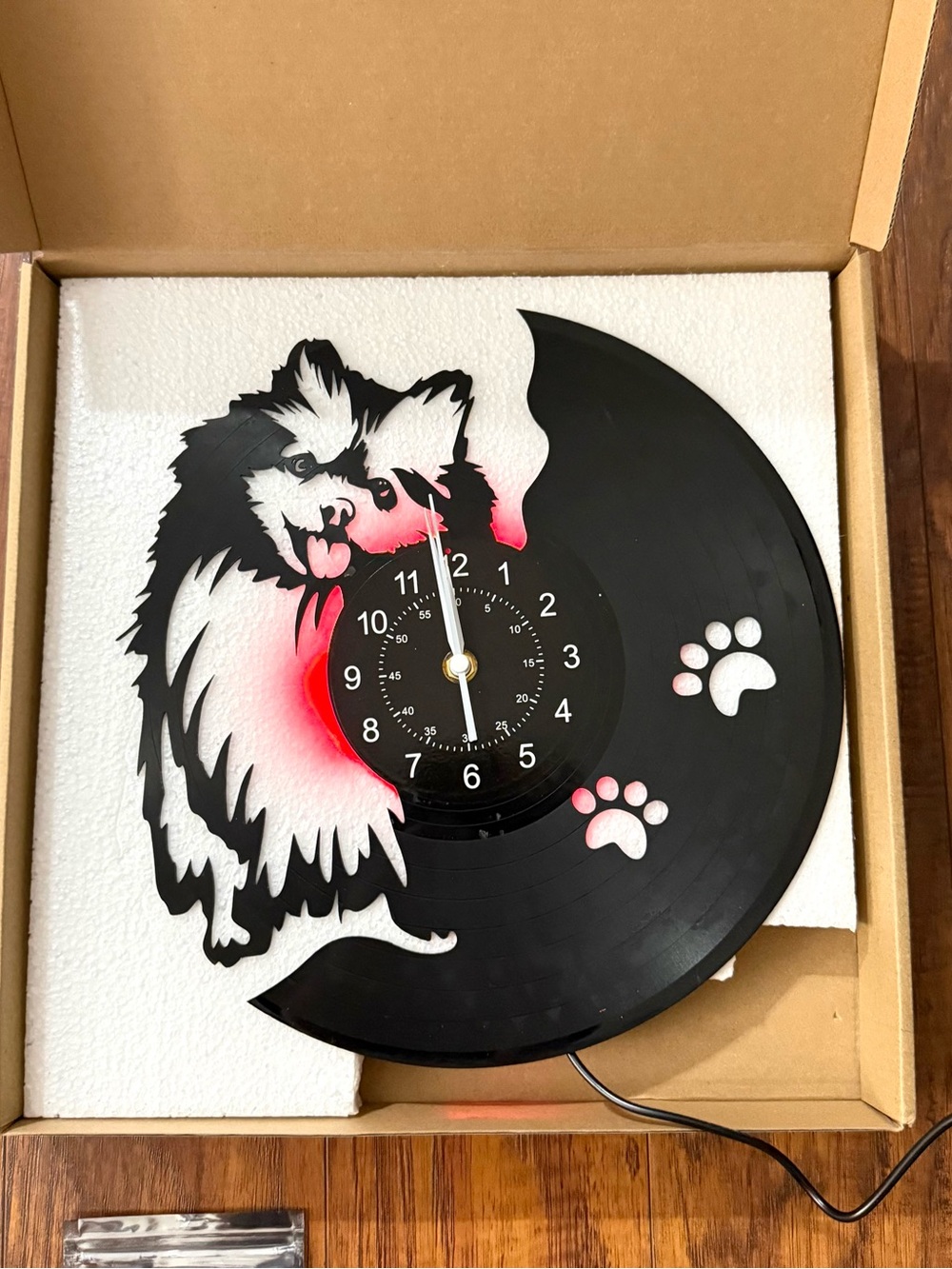LED Wall Clock with Remote Control-NEW - Picture 6 of 10